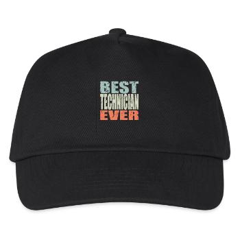 Meilleur technicien de tous les temps Cadeau de technicien - Casquette de baseball Enfant - noir - Devant
