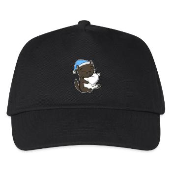 Cat cat breed Havana - Kids’ Baseball Cap - black - Front