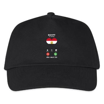 Egypt is calling Egypt Heart Souvenir - Kids’ Baseball Cap - black - Front