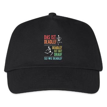 Skeleton Halloween Costume for Men Women - Kids’ Baseball Cap - black - Front