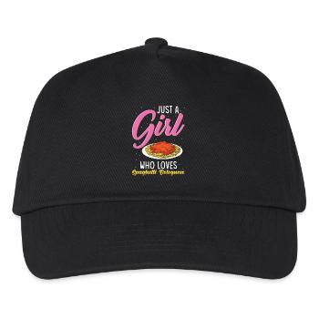 Spaghetti bolognaise - Casquette de baseball Enfant - noir - Devant