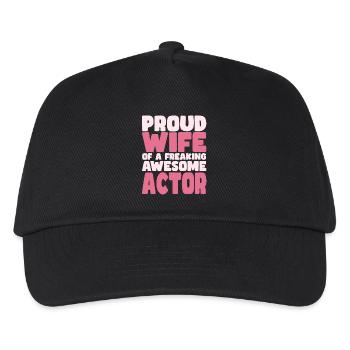 Proud Wife of A Damn Good Actor - Kids’ Baseball Cap - black - Front