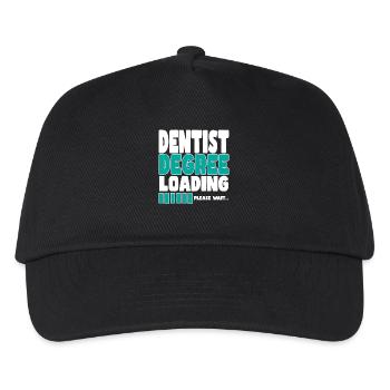 Dentist invites training - Kids’ Baseball Cap - black - Front