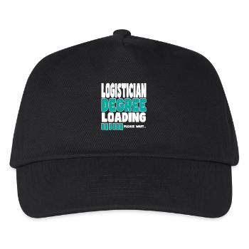 Logistician invites training - Kids’ Baseball Cap - black - Front