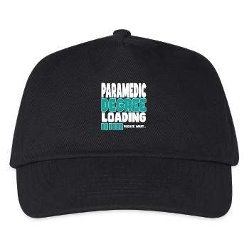 Paramedic invites training - Kids’ Baseball Cap - black - Front