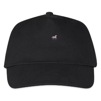 Riding Rider Horse Pocket Design - Kids’ Baseball Cap - black - Front