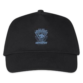 Schreiner Geschenkideen - Kinder Basecap - Schwarz - Vorne