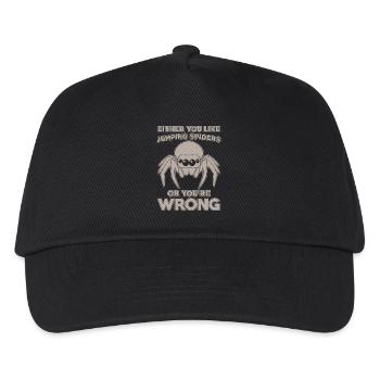 Dicton Jumping Spider - Casquette de baseball Enfant - noir - Devant