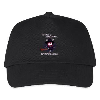 Witch On Broomstick Kawaii Witch Halloween Costume - Kids’ Baseball Cap - black - Front