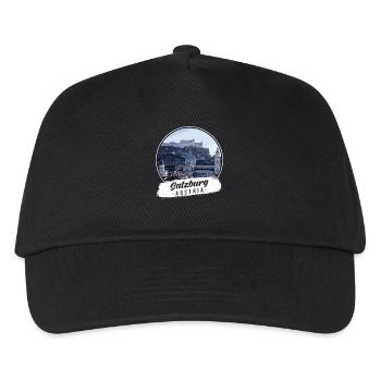 Britische Jungferninseln Souvenir - Kinder Basecap - Schwarz - Vorne