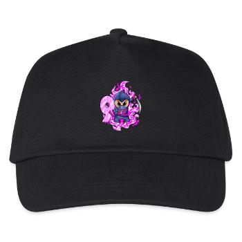 9. Geburtstag Mädchen 9 Jahre alt Ninja - Kinder Basecap - Schwarz - Vorne