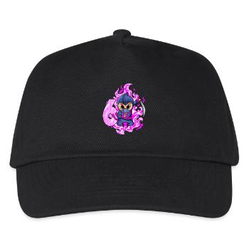 6. Geburtstag Mädchen 6 Jahre alt Ninja - Kinder Basecap - Schwarz - Vorne