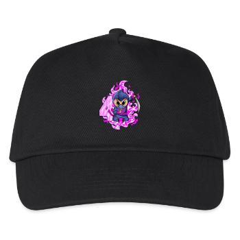 4. Geburtstag Mädchen 4 Jahre alt Ninja - Kinder Basecap - Schwarz - Vorne