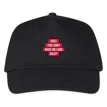 look soon shirt quote - Kids’ Baseball Cap - black - Front