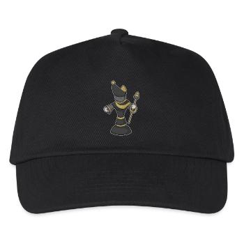 Chess Piece Bishop Chess - Kids’ Baseball Cap - black - Front