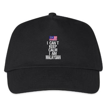 Je n’arrive pas à garder mon calme, je suis malaisien - Casquette de baseball Enfant - noir - Devant