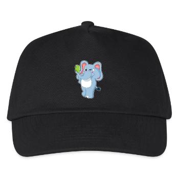 Elephant Smartphone - Kids’ Baseball Cap - black - Front