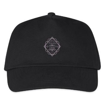 Vintage 1993 Birthday Matured to Perfection - Kids’ Baseball Cap - black - Front