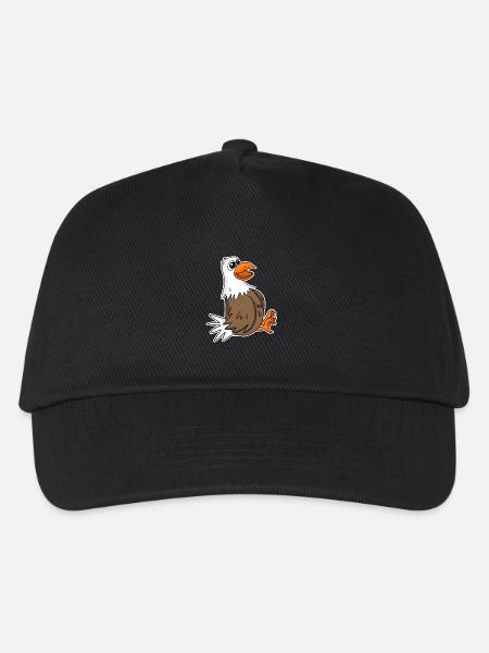 Adler - Kinder Basecap - Schwarz