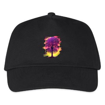 Tree - Kids’ Baseball Cap - black - Front