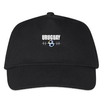 Uruguay Football - Kids’ Baseball Cap - black - Front
