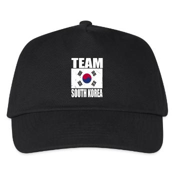 Team South Korea Football - Kids’ Baseball Cap - black - Front