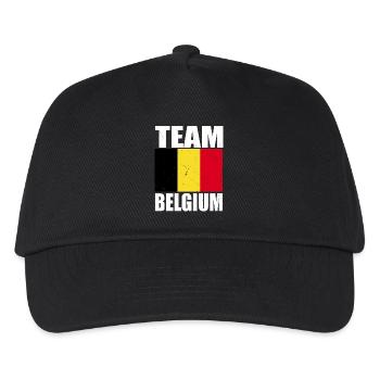 Team Belgium Football - Kids’ Baseball Cap - black - Front