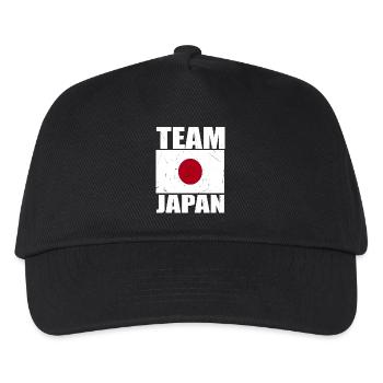 Team Japan Football - Kids’ Baseball Cap - black - Front