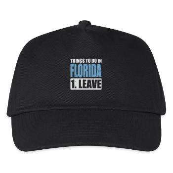 Florida Memes - Kids’ Baseball Cap - black - Front