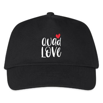 Quad Quad Rider Offroad Passion Gift - Kids’ Baseball Cap - black - Front