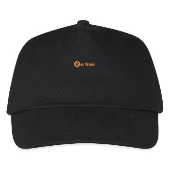 Digital Gold is Free - Kids’ Baseball Cap - black - Front