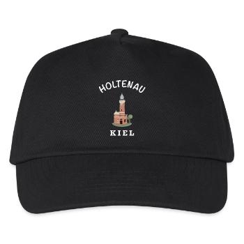Kiel, lighthouse Holtenau, German Baltic Sea - Kids’ Baseball Cap - black - Front