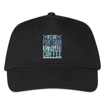 Switch-Setting Coffee Saying - Kids’ Baseball Cap - black - Front