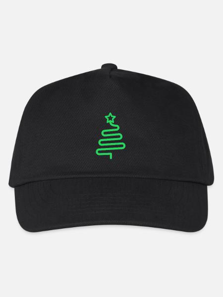 Weihnachten, Weihnachten, Weihnachten, Weihnachten - Kinder Basecap - Schwarz