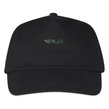 Berlin Skyline Berlin Sights - Kids’ Baseball Cap - black - Front