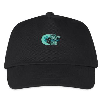 If It Involves Tips and Nail Art Nail Designer - Kids’ Baseball Cap - black - Front