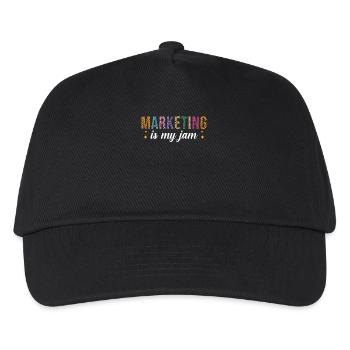 Marketing is my passion - Kids’ Baseball Cap - black - Front