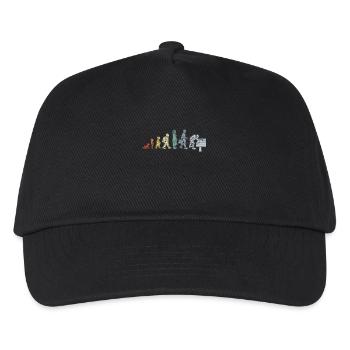 Pool Evolution - Kinder Basecap - Schwarz - Vorne