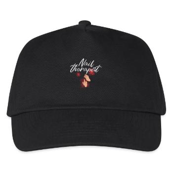 Nail therapist Funny nail artist - Kids’ Baseball Cap - black - Front