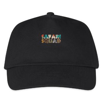 Safari-truppe - Kinder Basecap - Schwarz - Vorne