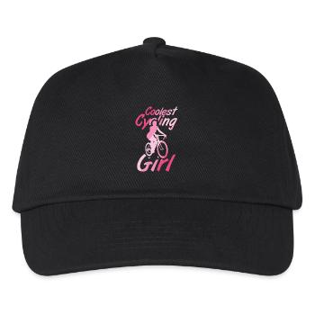 Cyclist - Kids’ Baseball Cap - black - Front