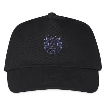 Religious Quote Christian Gift - Kids’ Baseball Cap - black - Front