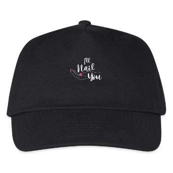 I'm going to nail you nail salon - Kids’ Baseball Cap - black - Front