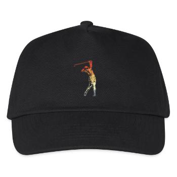 Golfer - Kids’ Baseball Cap - black - Front