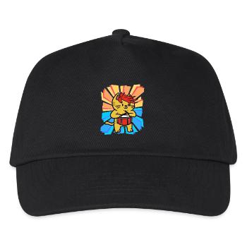 Geburtstagsgeschenk Weihnachtsgeschenk Kind Xmas - Kinder Basecap - Schwarz - Vorne