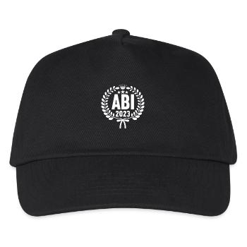 Abitur Gymnasium Damen und Herren Abi 2023 - Kinder Basecap - Schwarz - Vorne