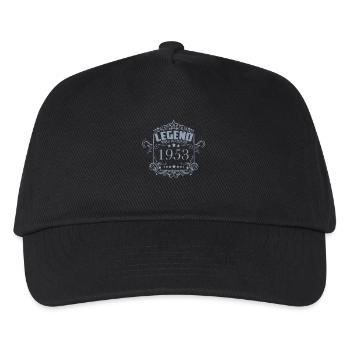 A legend was born in 1953 - Kids’ Baseball Cap - black - Front