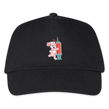 Bunny Nurse Nursing Everyday Life - Kids’ Baseball Cap - black - Front
