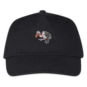 Geier - Kinder Basecap - Schwarz - Vorne