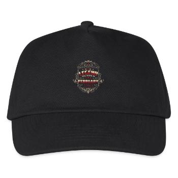 February 1983 Birthday Sayings - Kids’ Baseball Cap - black - Front